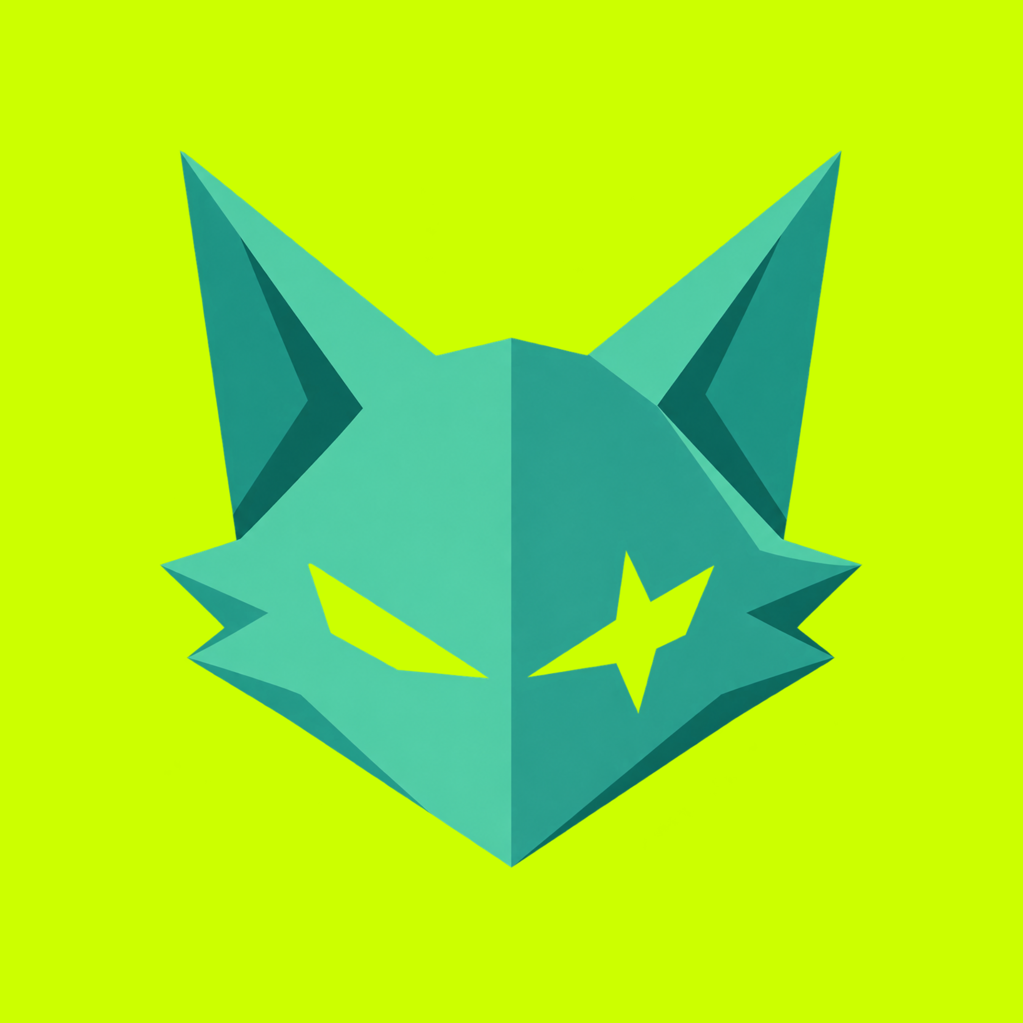 Rowdie character wearing anaglyph 3D glasses